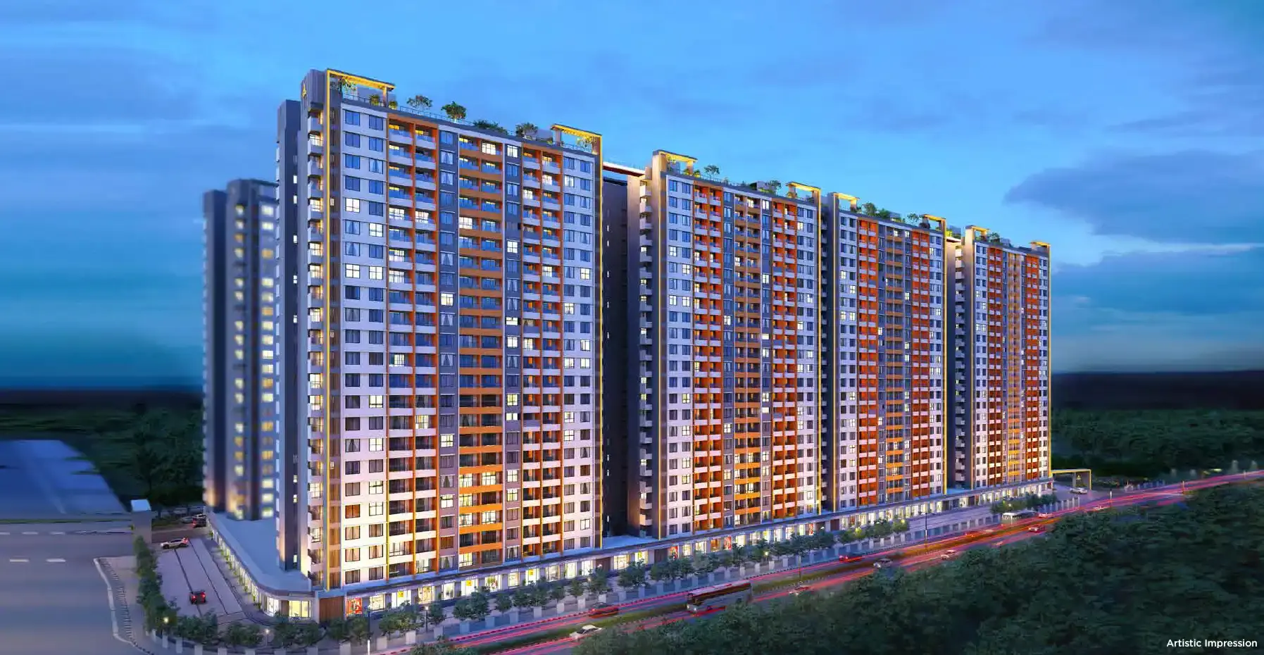 Kolte Patil Life Republic Aros | Premium 2 & 3 BHK Hinjewadi